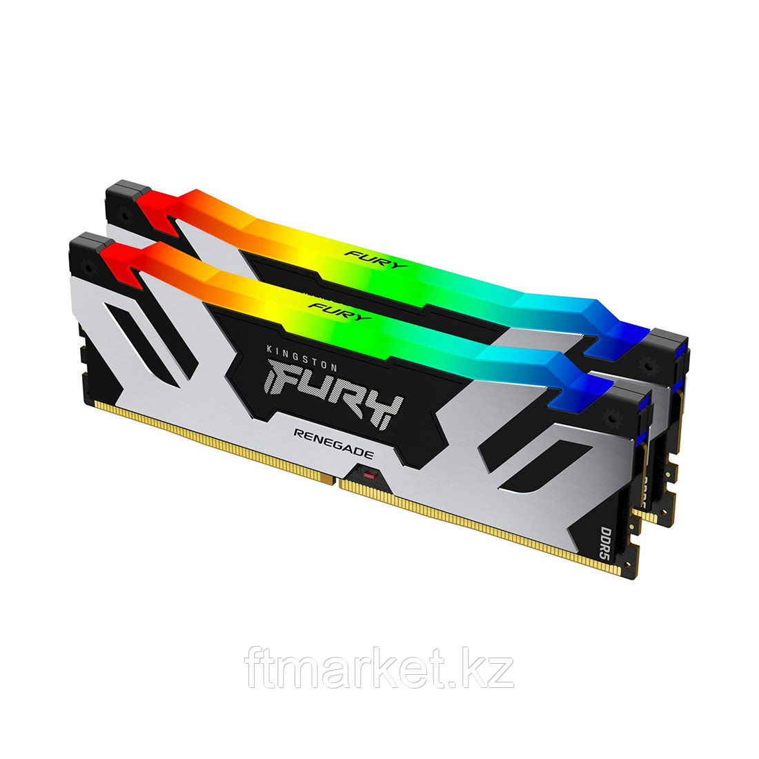 Комплект модулей памяти Kingston FURY Renegade RGB XMP KF564C32RSAK2-32 DDR5 32GB (Kit 2x16GB) 6400M, фото 1