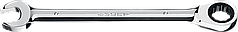 Комбинированный гаечный ключ трещоточный 19 мм, ЗУБР