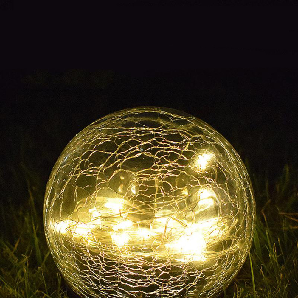 Садовый светильник "Хрустальный шар" 2шт А-688 - фото 7 - id-p110144064