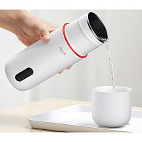Портативный термос-чайник Xiaomi Deerma Electric Hot Water Cup DEM-DR035S, термокружка Оригинал. Арт.7337