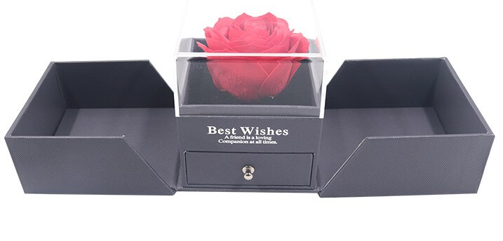 Роза, ювелирная коробочка премиум класса - фото 3 - id-p110144246