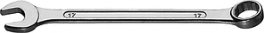 Комбинированный гаечный ключ 17 мм, СИБИН, фото 2