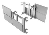 Подконструкция оцинкованная для вентилируемого фасада