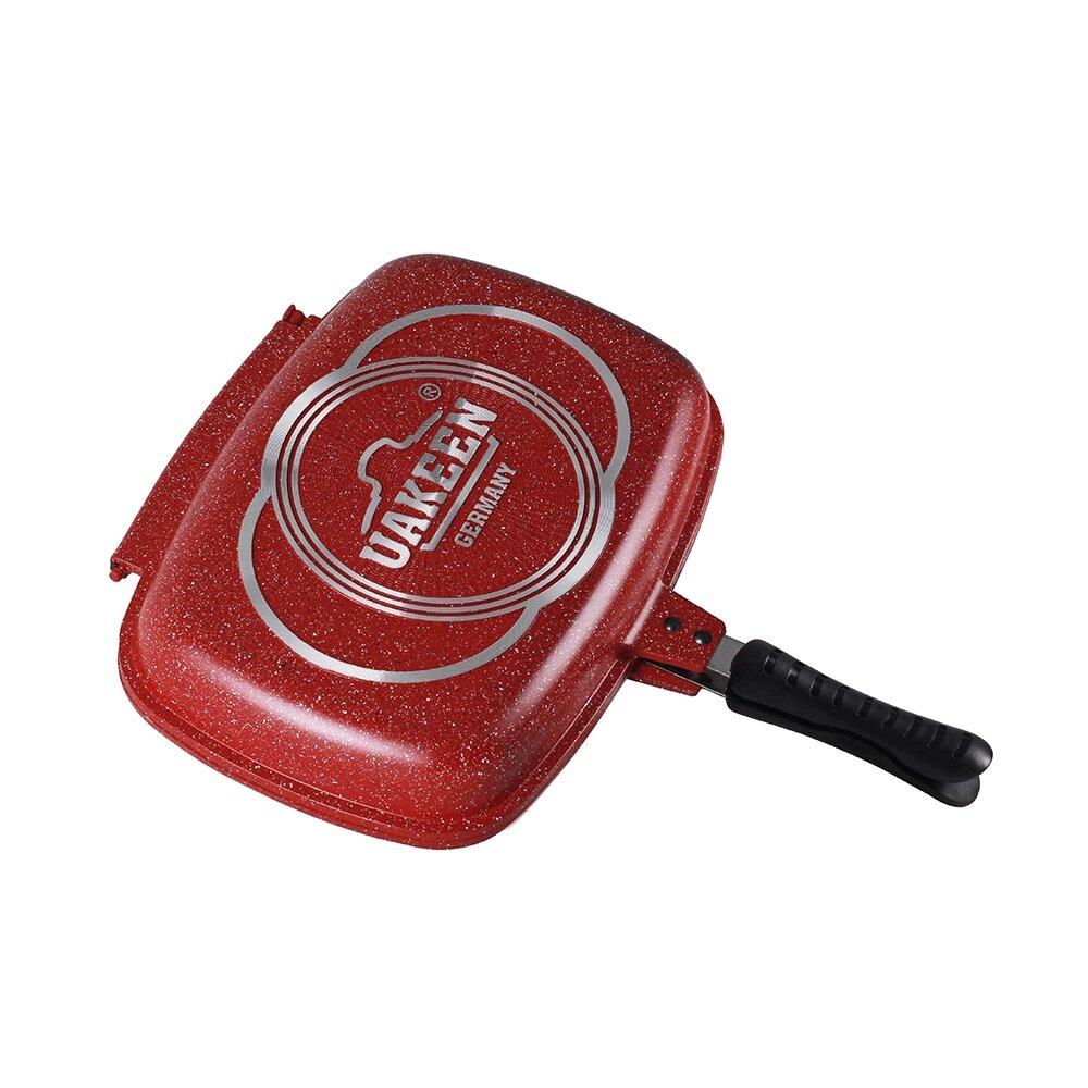 Двусторонняя сковорода гриль 36 см Red WL - 4562 - фото 5 - id-p110146120