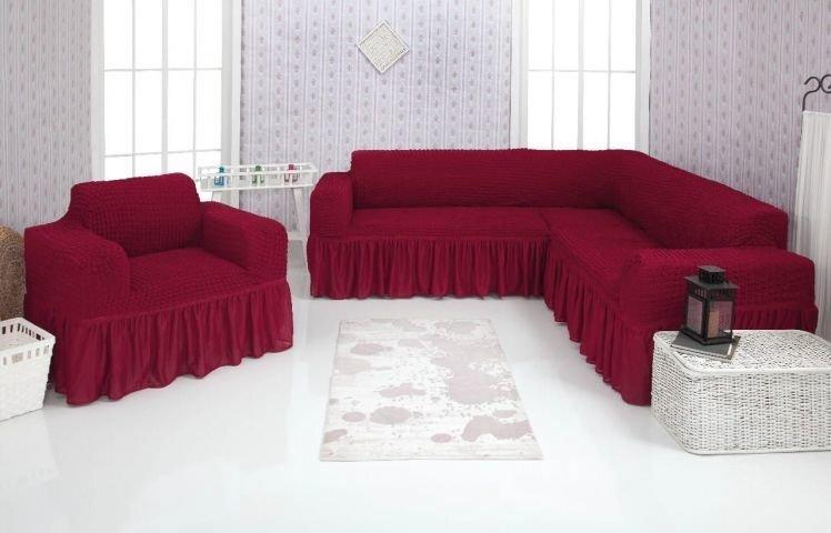 Чехлы для углового дивана и кресла «УЮТ» - фото 4 - id-p110146908