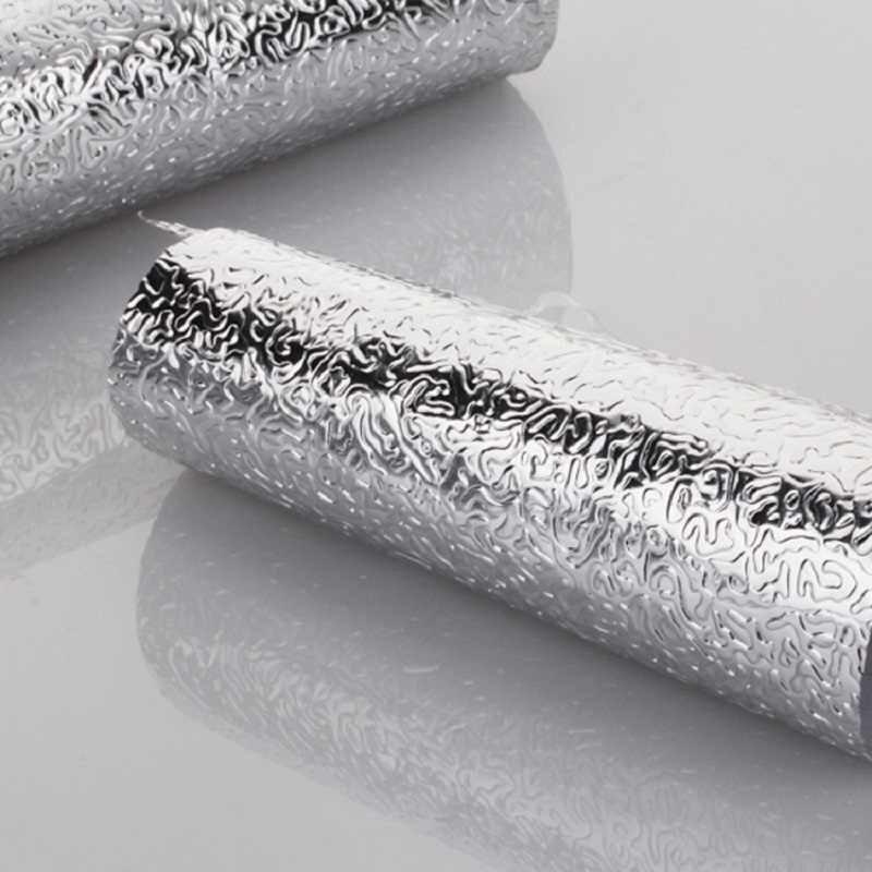 Алюминиевая самоклеющаяся пленка - Защита от брызг для дома 40*500см - фото 3 - id-p110146226