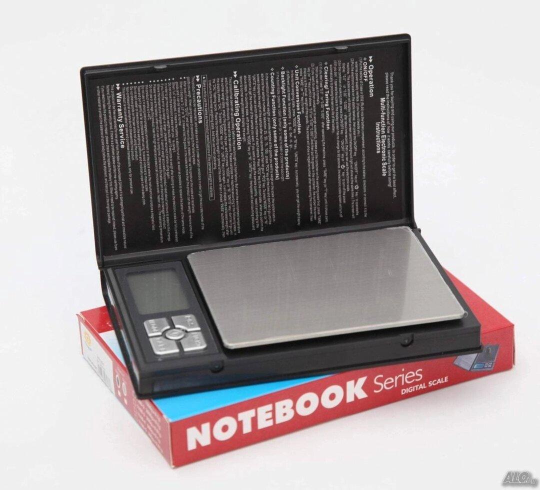 Весы ювелирные электронные 0,1-500 гр Notebook Series Digital Scale - фото 1 - id-p110146274