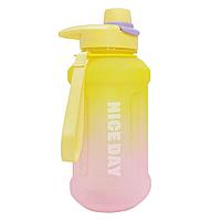 Спортивная бутылка для воды 1.1л Yellow WL - 12846