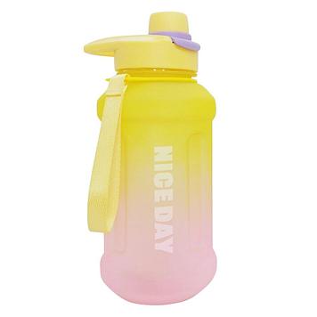 Спортивная бутылка для воды 1.1л Yellow WL - 12846