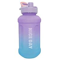 Спортивная бутылка для воды 1,1л Purple WL - 12847