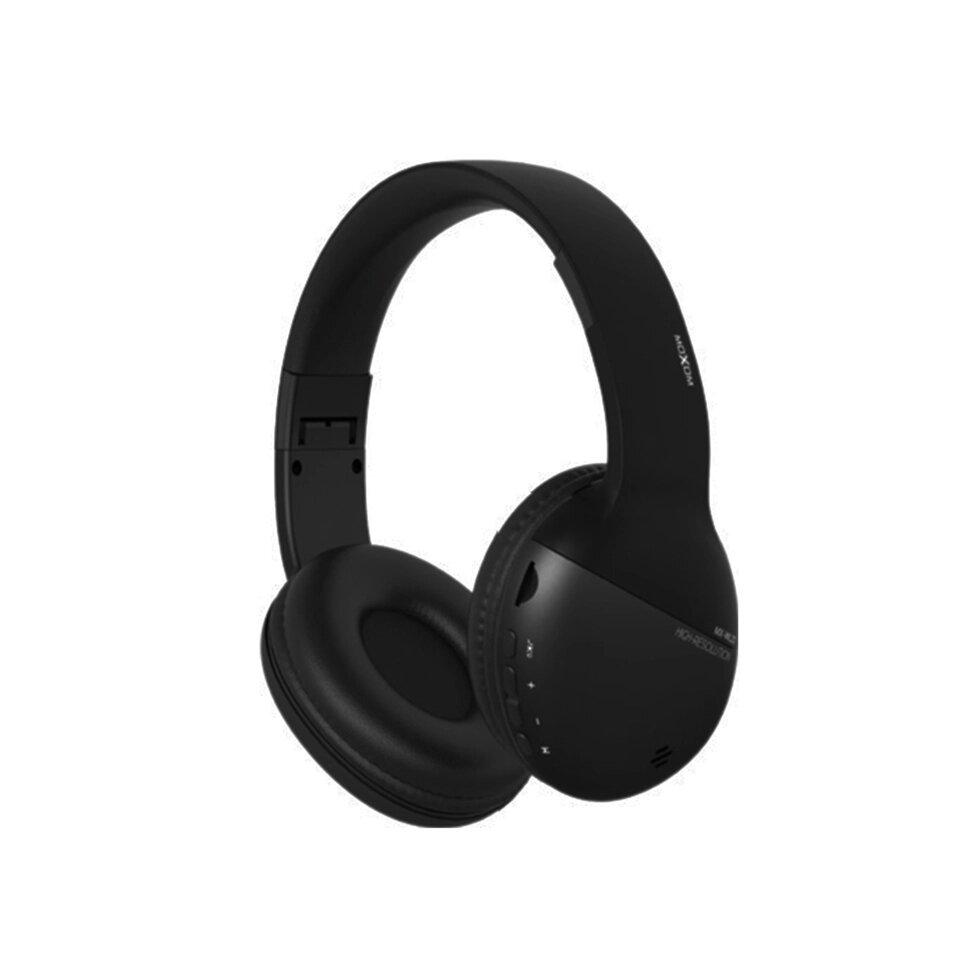 Наушники Bluetooth MOXOM MX-WL22 black - фото 1 - id-p110147411