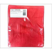 Салфетка из микроволокна 50х60 см, 180 гр, красный