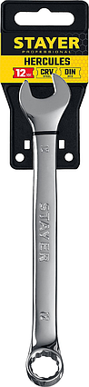 Комбинированный гаечный ключ 12 мм, STAYER HERCULES, фото 2