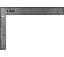 Угольник ЗУБР "ЭКСПЕРТ" плотницкий цельнометаллический, гравированная шкала (шаг 1мм), 300х200мм