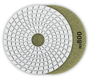Круг шлифовальный ЗУБР 125 мм, №800, алмазный гибкий (Черепашка) для мокрого шлифования, (29867-800), фото 2