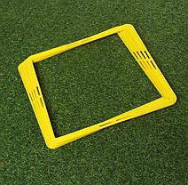 Кольца шестигранные, спортивные барьеры (6 шт) Yellow, фото 3
