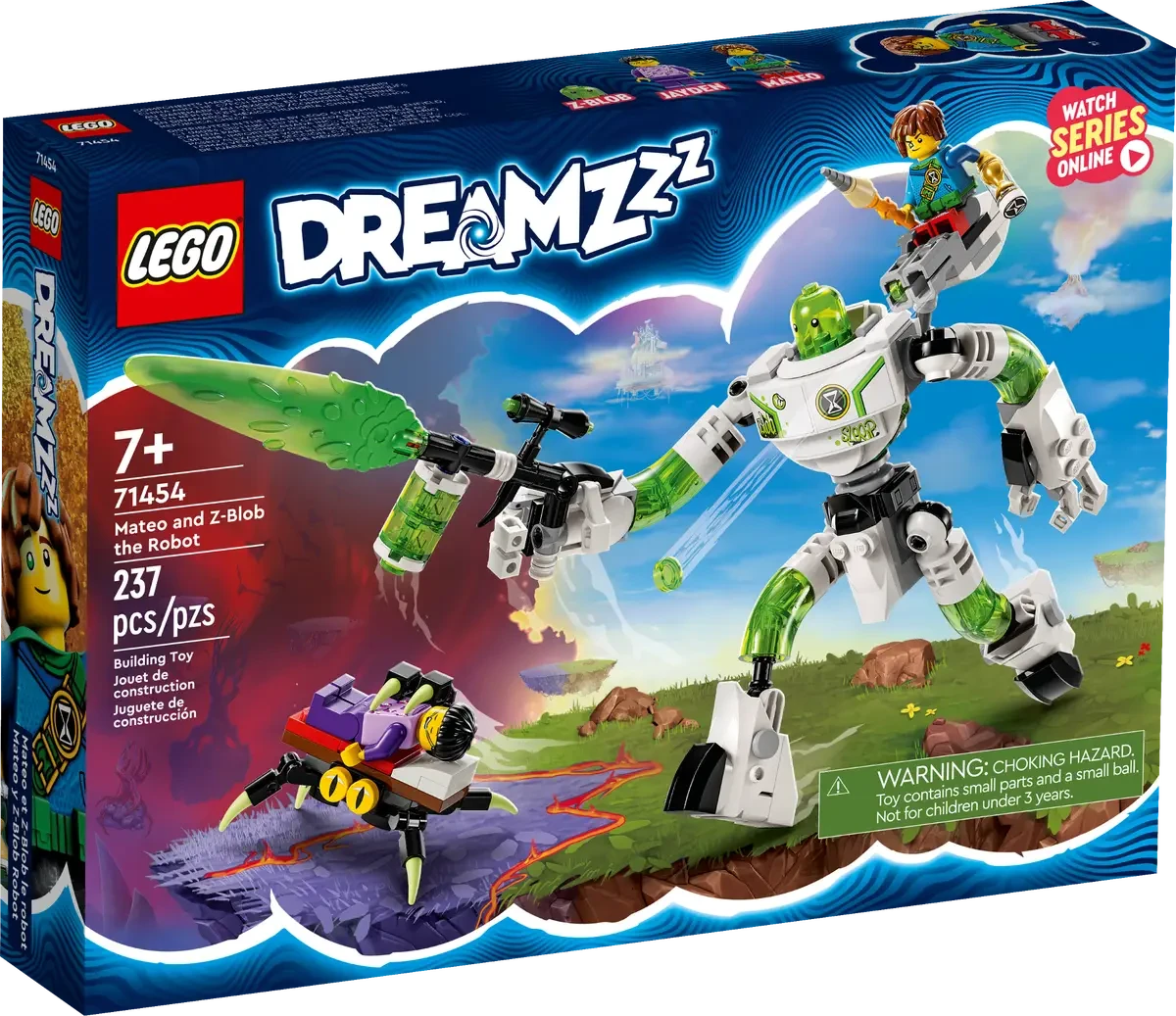 Lego DREAMZzz Матео и робот Z-Blob - фото 1 - id-p110152343