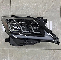 Передние фары на Lexus LX570 2012-15 дизайн 2021 года (2 вариант)