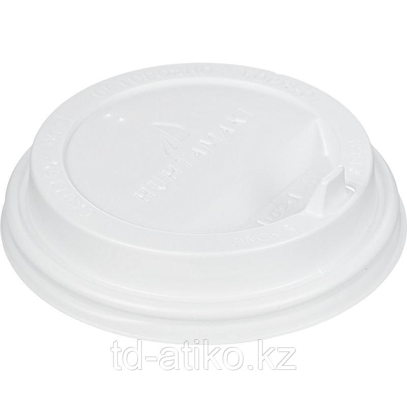 CH-90F-A (ТУБА 100 шт) Крышка для стаканов d  90 мм белая с клапаном