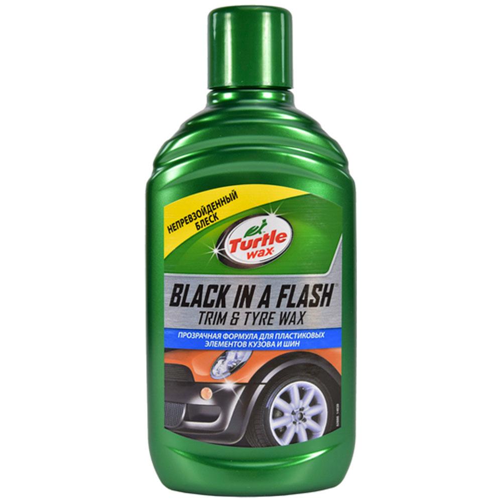 Turtle Wax Black in a Flash Полироль-гель "Чёрная молния"