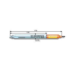 Электрод комбинированный ЭСК-10317/7 (стеклянный)  (кабель К 220.1)