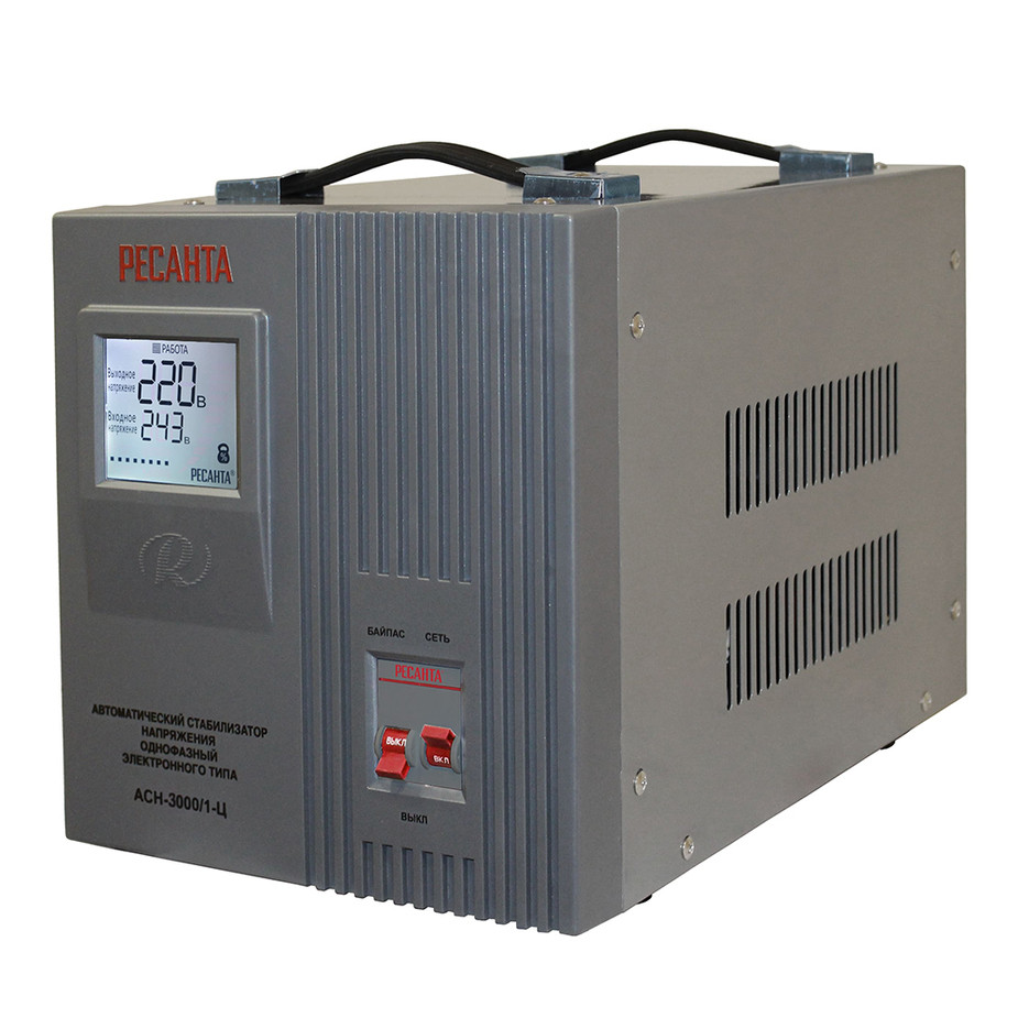 Стабилизатор РЕСАНТА АСН-3000 /1-Ц 63/6/5, фото 1