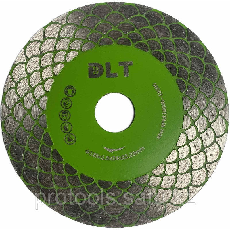 Алмазный диск для заусовки плитки под 45°, DLT №4 (1632). - фото 1 - id-p110158661