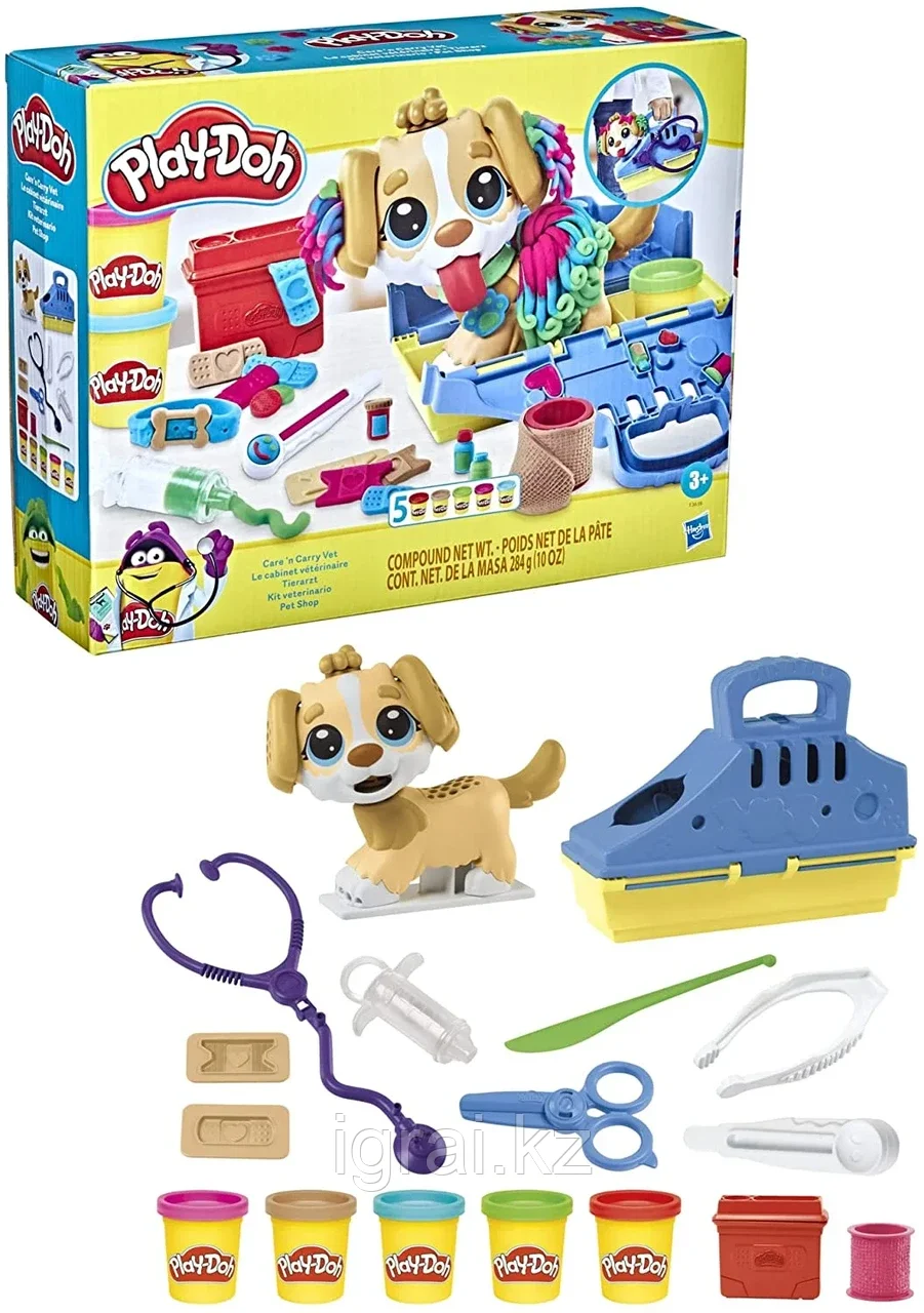 Hasbro Play-Doh Набор "Ветеринар" - фото 7 - id-p110141911