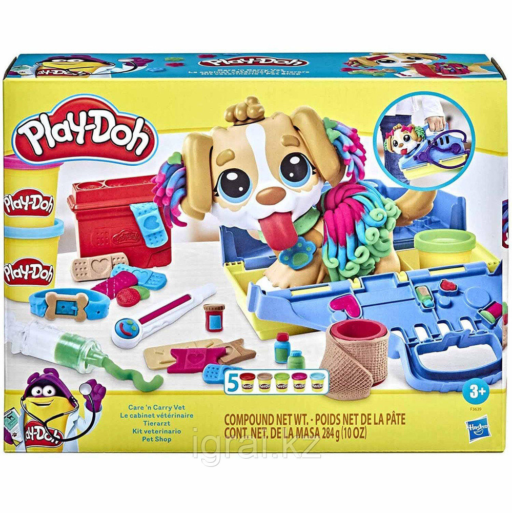 Hasbro Play-Doh Набор "Ветеринар" - фото 1 - id-p110141911