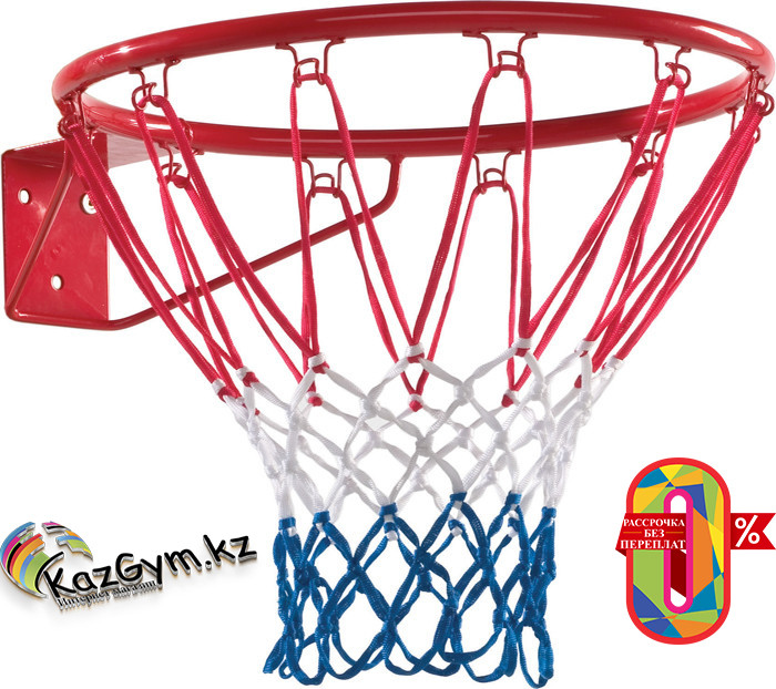 Кольцо баскетбольное с сеткой M-R1 - фото 1 - id-p110159378