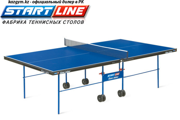 Теннисный стол Start Line Game Indoor BLUE с сеткой - фото 5 - id-p110159406
