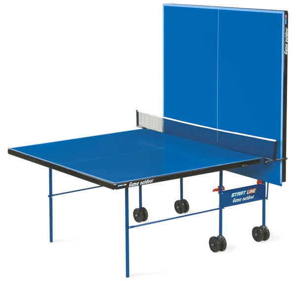 Всепогодный теннисный стол Start Line Game Outdoor с сеткой - фото 7 - id-p110159407