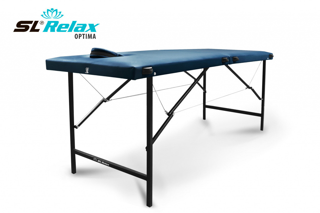 Массажный стол складной Optima SLR-7 (синий) - фото 5 - id-p110160471