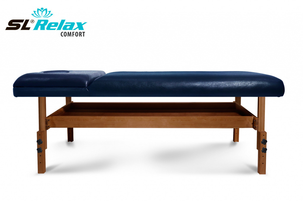 Массажный стол стационарный Comfort SLR-5 (синий) - фото 7 - id-p110160524