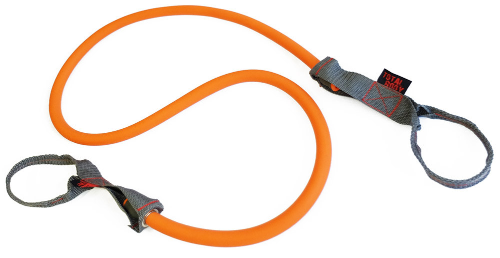Эспандер трубчатый TOTAL BODY (латекс) оранжевый 22,6 кг - фото 5 - id-p110159634