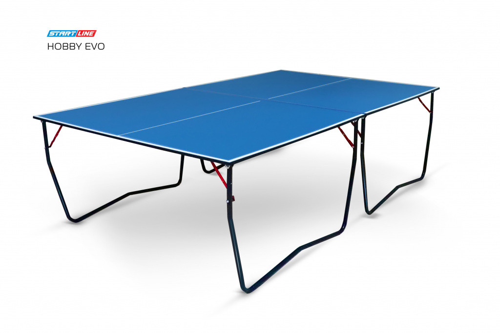 Теннисный стол Start Line Hobby EVO BLUE (без сетки) - фото 2 - id-p110160761