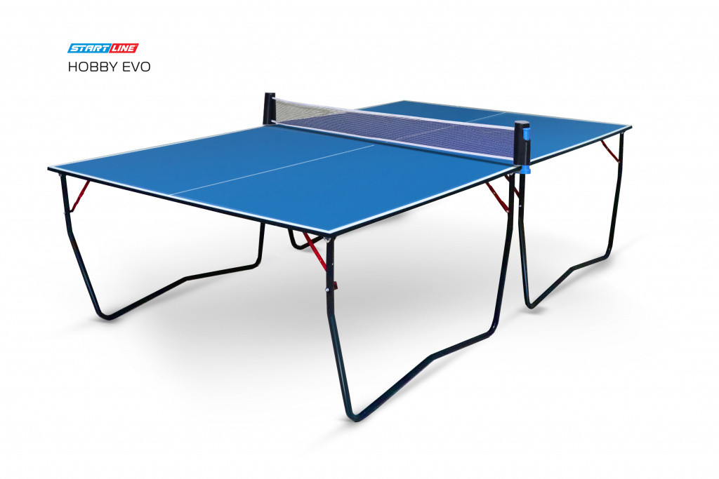 Теннисный стол Start Line Hobby EVO BLUE (без сетки) - фото 3 - id-p110160761