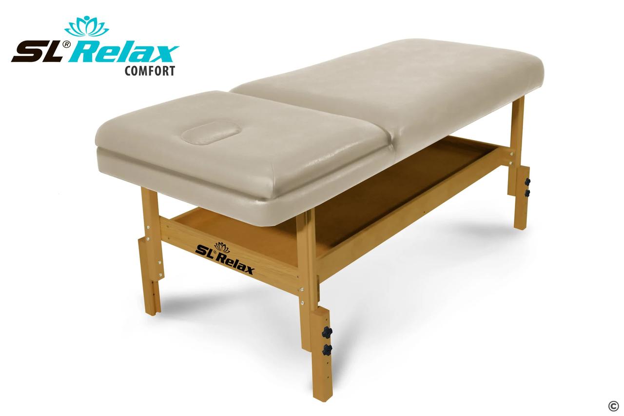 Массажный стол стационарный Comfort SLR-16 (бежевый) - фото 7 - id-p110160833