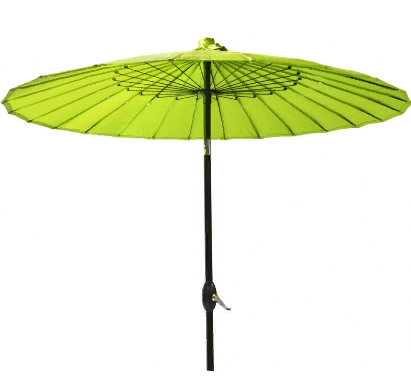Зонт от солнца "Шанхай" 2,13м с подставкой, бежевый - фото 3 - id-p110160003
