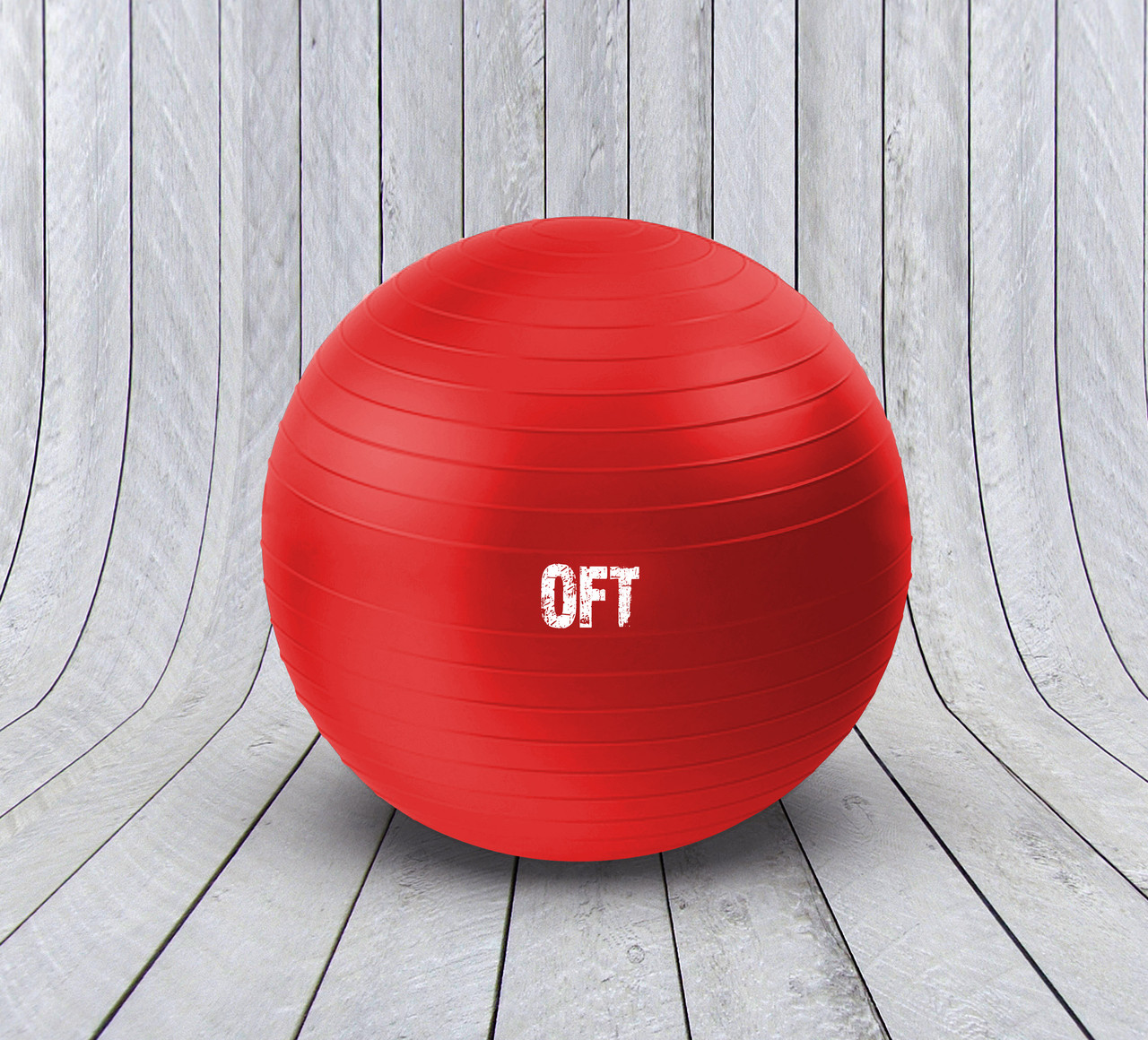 Гимнастический мяч 65 см, с насосом (FT-GBR-65RD) - фото 4 - id-p110160012