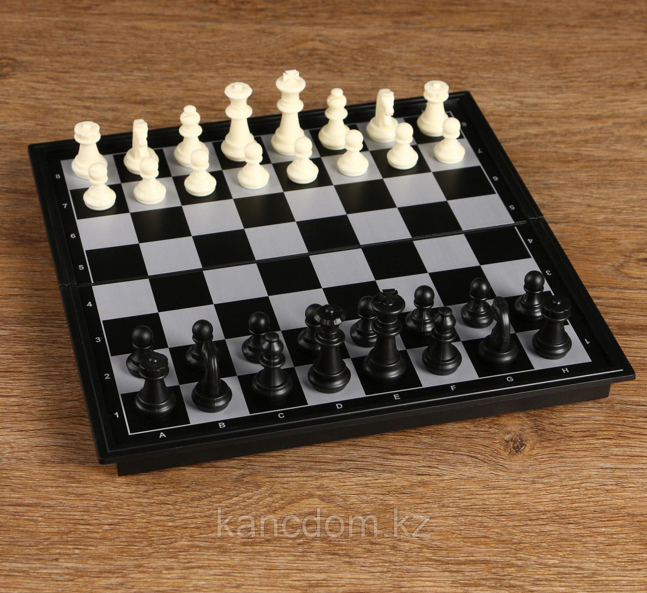 Шахматы "Слит", магнитные, 25 х 25 см (фигуры пластик, доска пластик) - фото 1 - id-p110166594