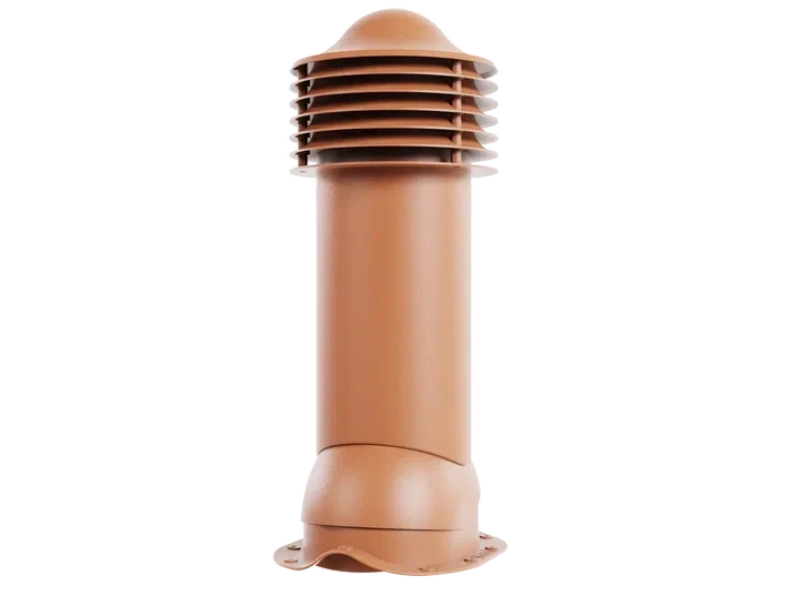 Труба вентиляционная для профнастила 21 ø150 мм, h650 мм
