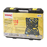 WMC tools Набор инструментов 110 предметов  1/4''(6гр)(5-13мм) WMC TOOLS 20110 48127, фото 2