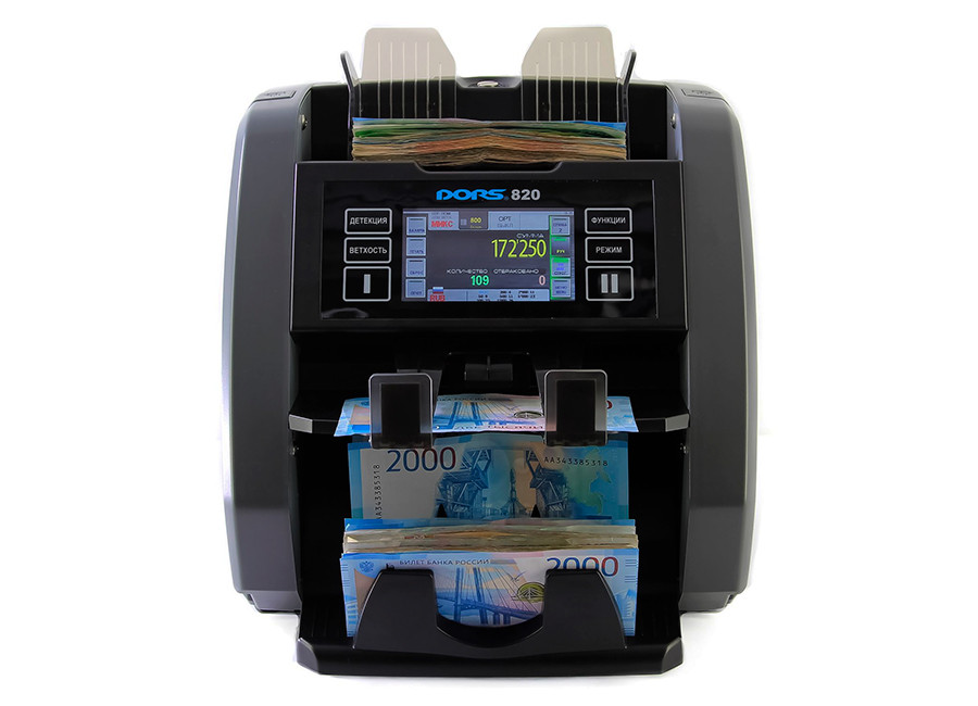 DORS 820F - Двухкарманный сортировщик банкнот, счетчик денег