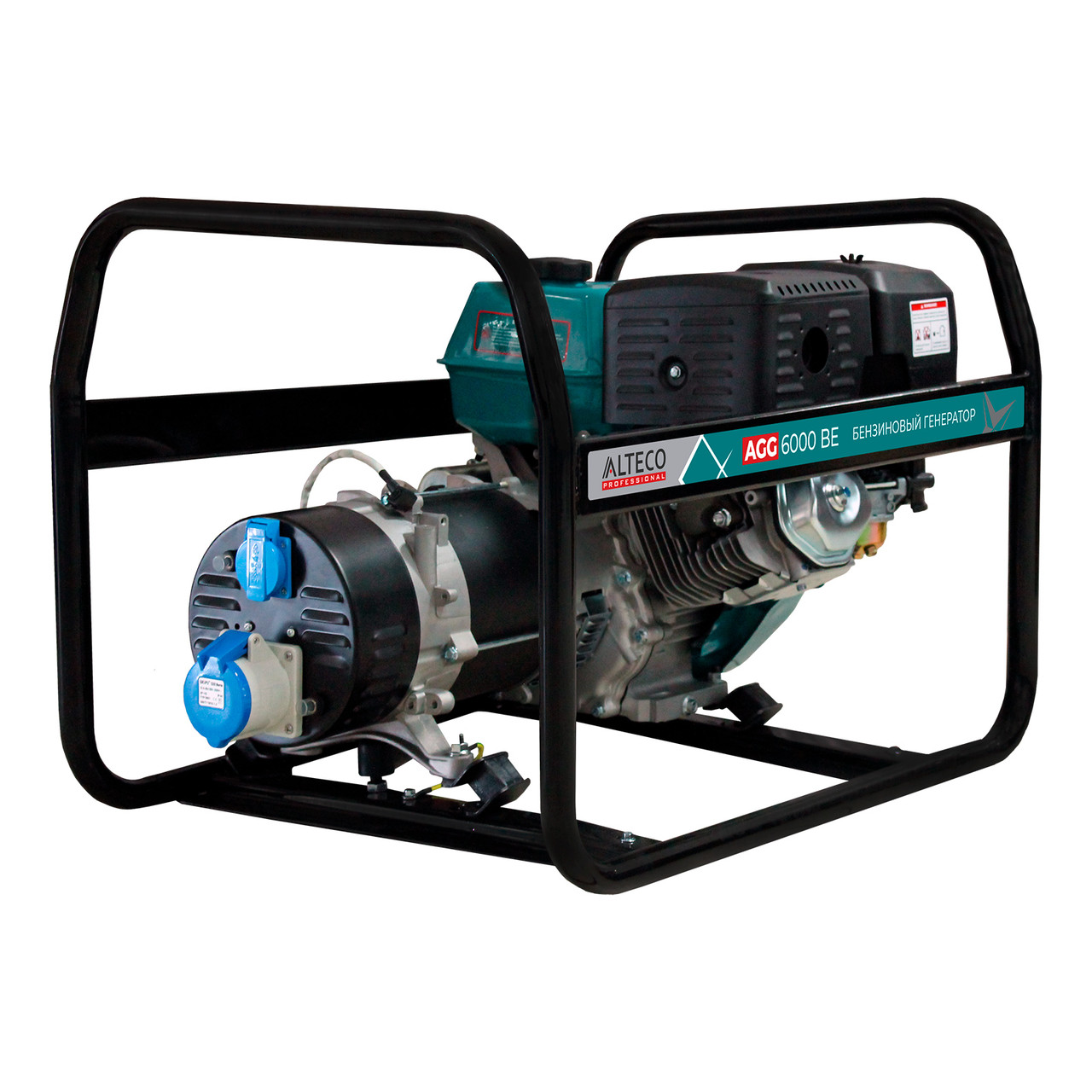 Бензиновый генератор ALTECO AGG 6000 BE 22017 (5.5 кВт, 220 В, ручной/электро, бак 12 л)