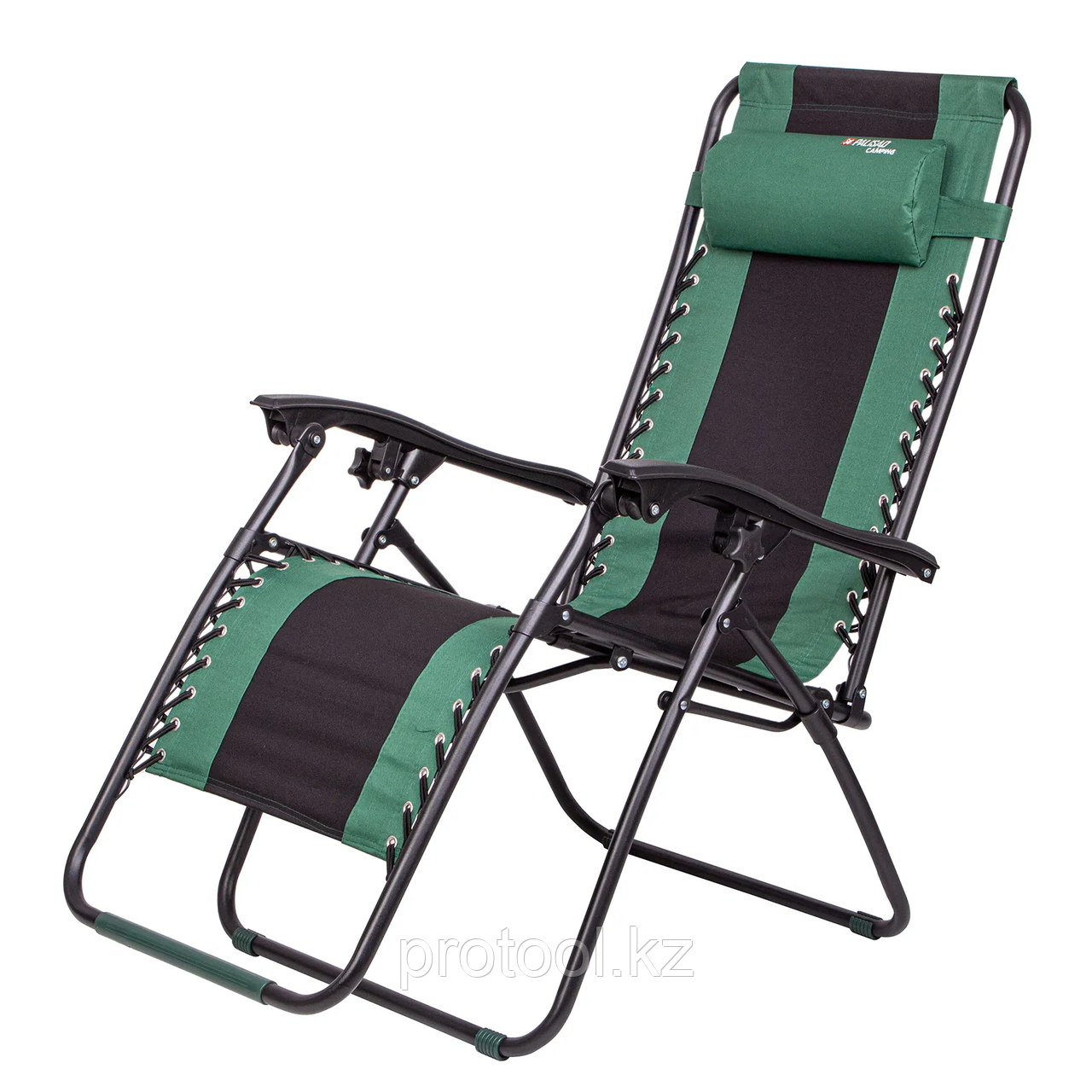Кресло-шезлонг складное, многопозиционное 160х63,5х109 cм, Camping// Palisad - фото 2 - id-p110192015
