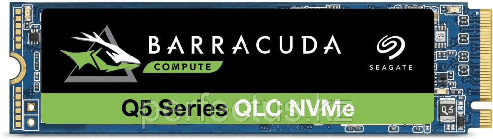 Твердотельный накопитель Seagate ZP500CV3A001 BarraCuda Q5 500GB, M.2, PCIe G3x4, NVMe1.3, 3D QLC, 3Y