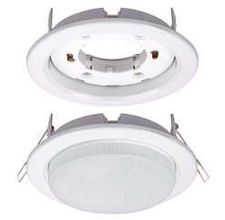 Встраиваемый белый светильник спот GX53