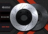 Тормозные диски MERCEDES-BENZ C-Series w204  c 2007 по 2014  1.6 / 1.8 / 2.2  (задние), фото 2