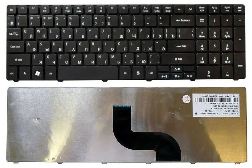Клавиатура для ноутбука Acer Aspire 5741G , 5810T  Стандарт